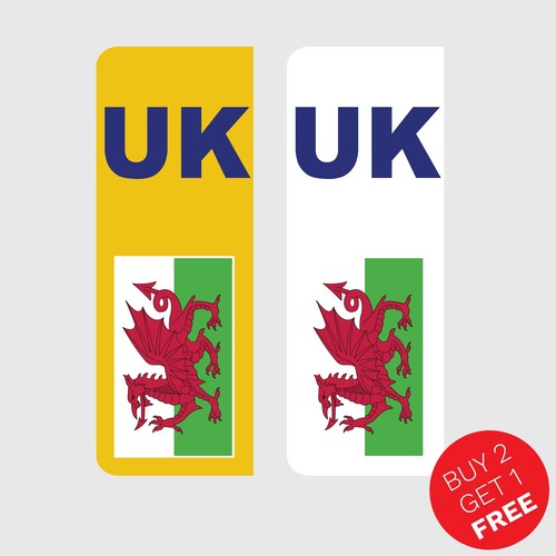 Wales car number - car, plate