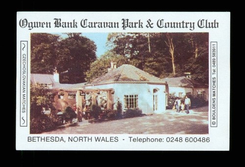Matchbox label ogwen bank - matchbox,