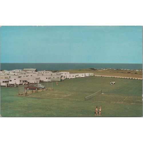 Postcard caravan park rhyll - caravan,
