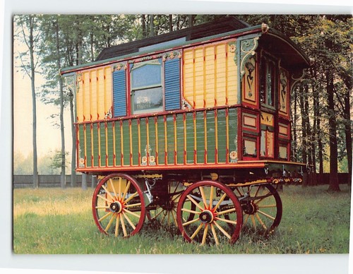 Postcard gipsy caravan the - postcard,