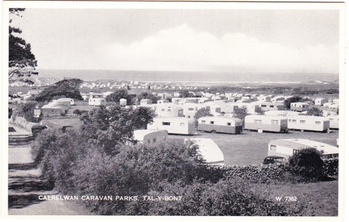 Gwynedd postcard caerelwan - postcard,