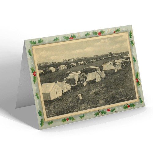 Xmas notelet vintage wales - -,