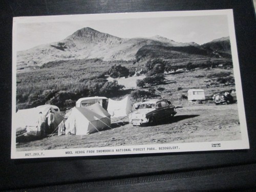 Postcard moel hedog from - of,