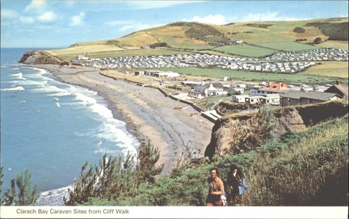Clarach bay wales caravan - bay,