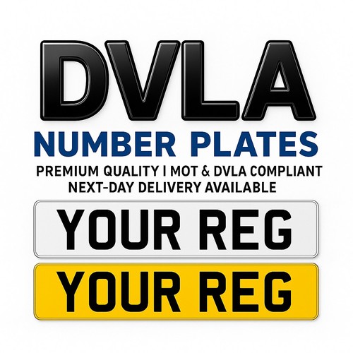 Number plates car registration - plates,