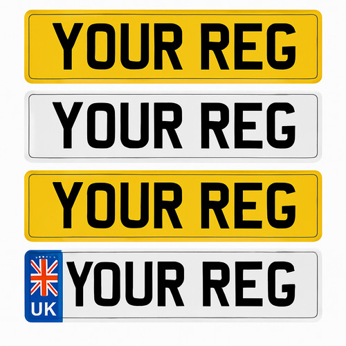 Number plates premium - number, 2d