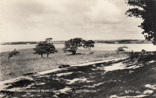 Postcard menai straits from - straits,