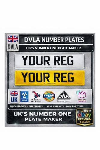 Number plates replacement - number,