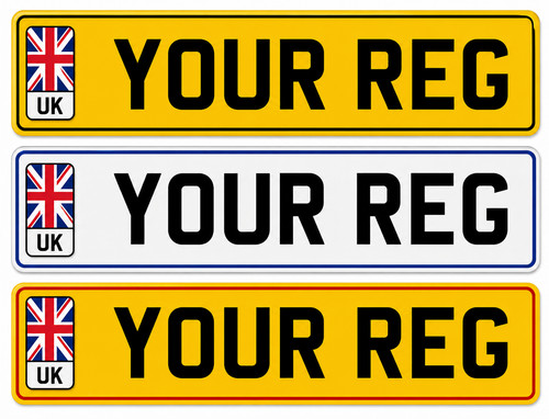 Number plates road legal - plates, |
