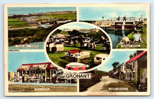 Postcard gronant view - view, mv