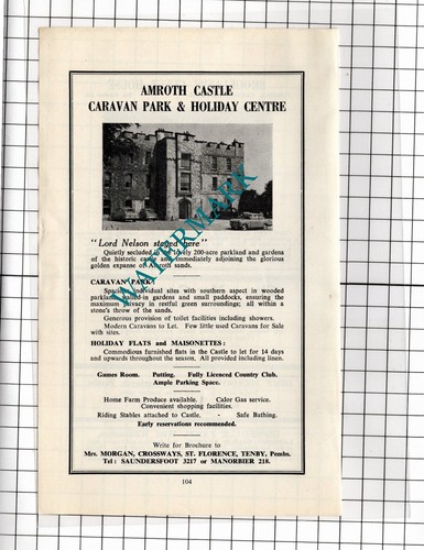 Amroth castle caravan - amroth,
