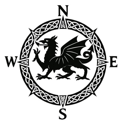 Welsh celtic dragon - celtic,