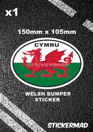 Welsh dragon wales oval flag - wales,