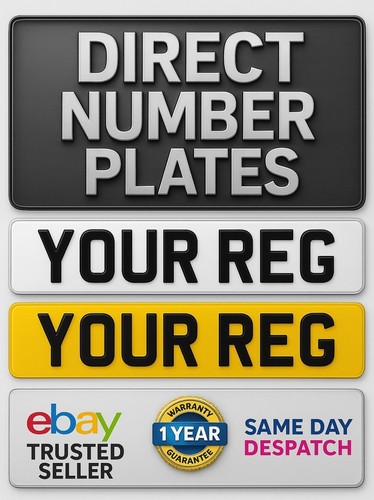 Number plates replacement - number,
