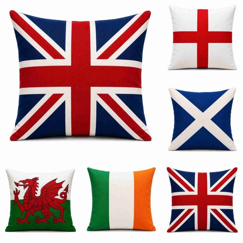 British flags cushion - flags, covers