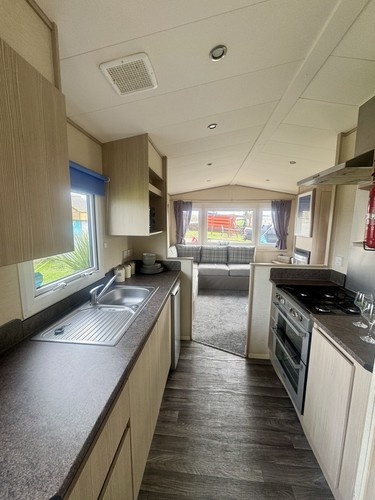 Sited static caravan - sited,