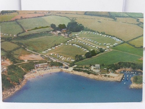 Vintage postcard traeth bychan - traeth,