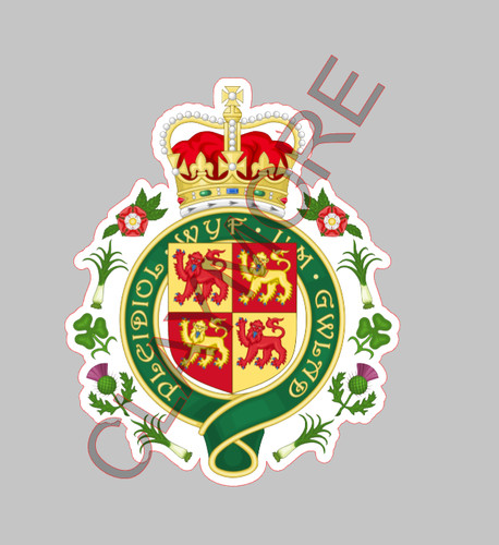 Royal badge wales car - royal,