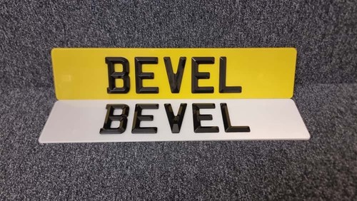 Number plates retro premium - plates,