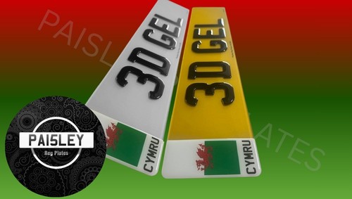 Cymru flag gel digits - flag,