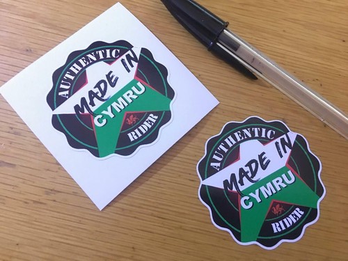 Authentic rider sticker - authentic,