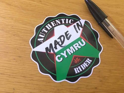 Authentic rider sticker - rider,