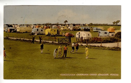 Fontigary caravan camp - caravan,