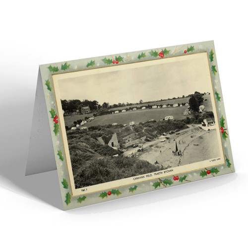 Christmas card vintage - card,