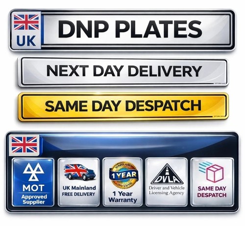 Legal show plates - /, 4d