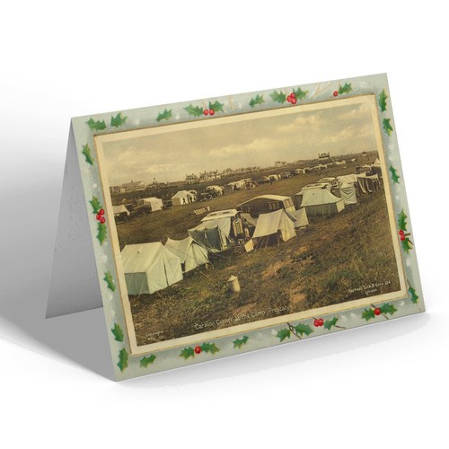 Xmas notelet vintage wales - -,
